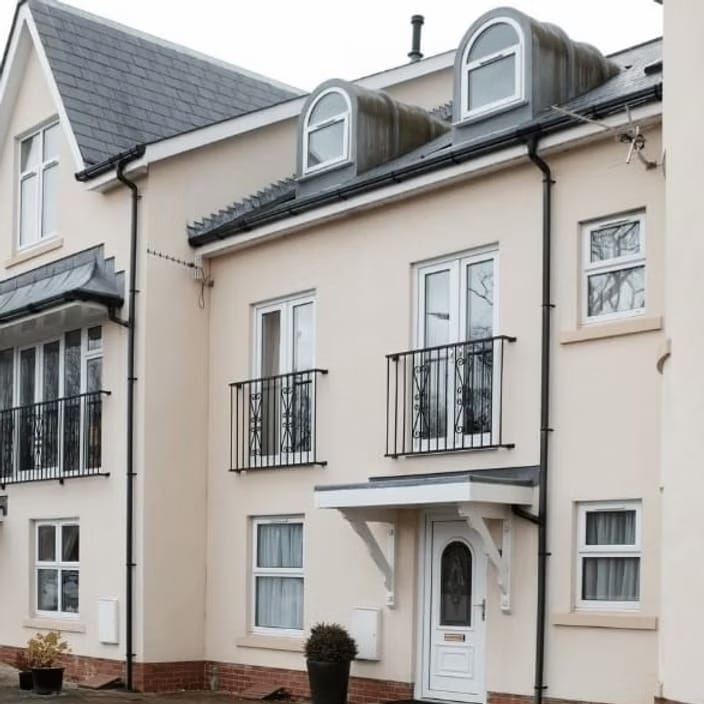Terraced houses exterior